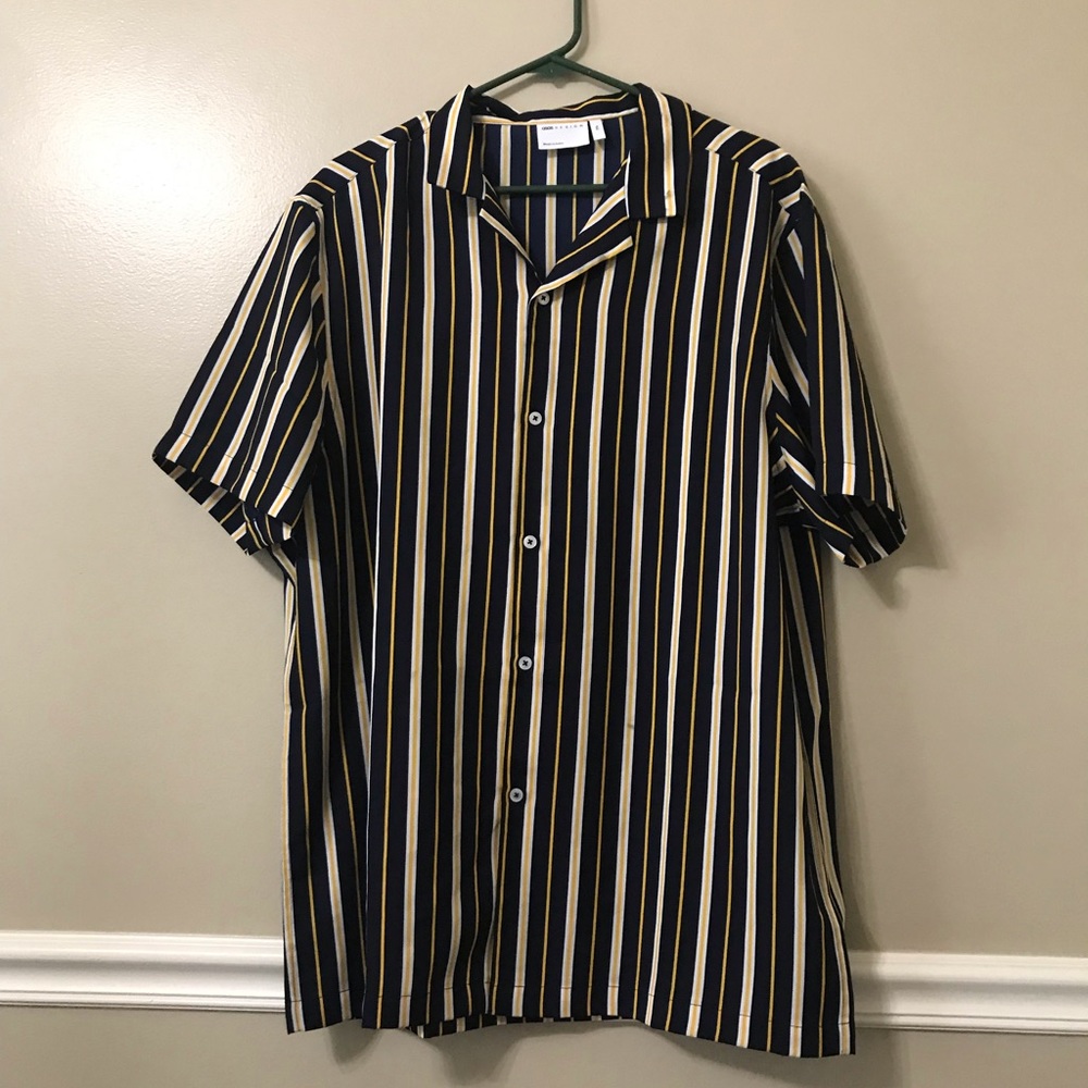 ASOS Design Button Stripe Shirt